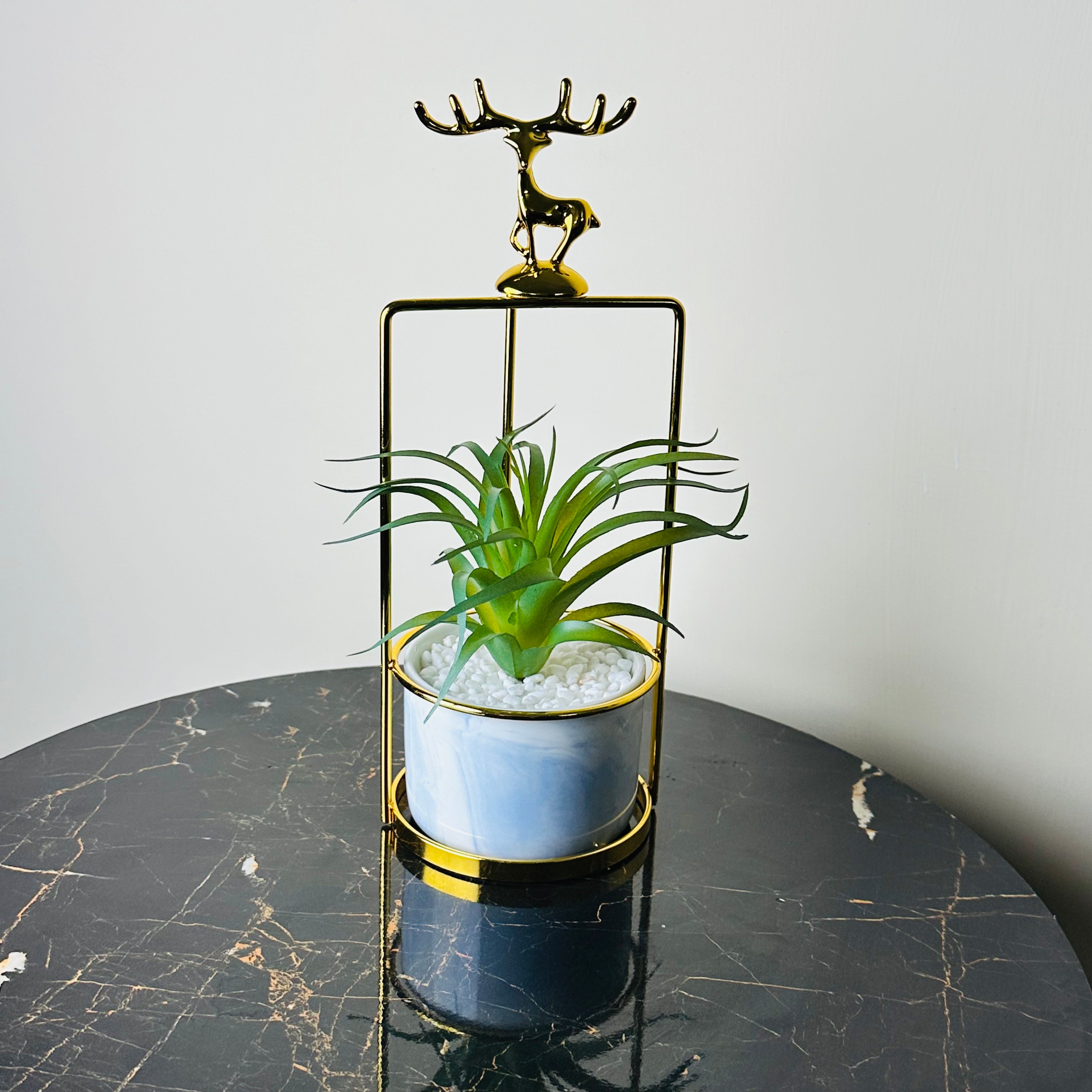 Golden Deer Planter