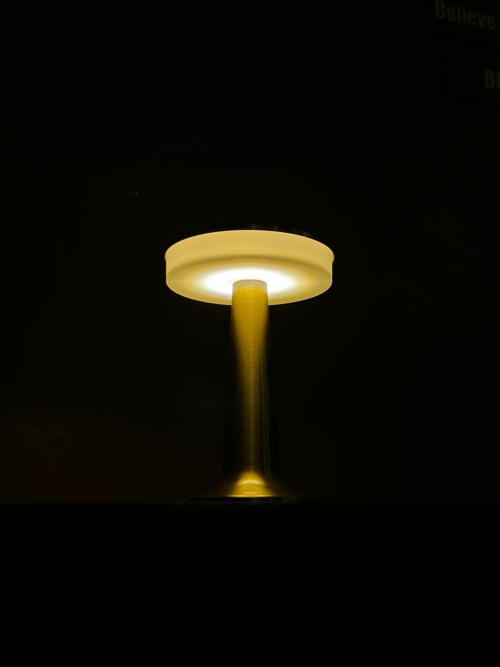 Premium Metallic Night Lamp
