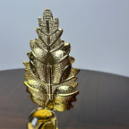 Crystal Leaf With Ball