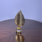 Golden Leaf with Glassball
